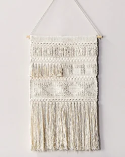 Decorazione da parete in tessuto KAMOKE Cotone 103 cm Beige