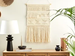 Decorazione da parete in tessuto KAMOKE Cotone 103 cm Beige