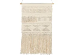 Decorazione da parete in tessuto KAMOKE Cotone 103 cm Beige