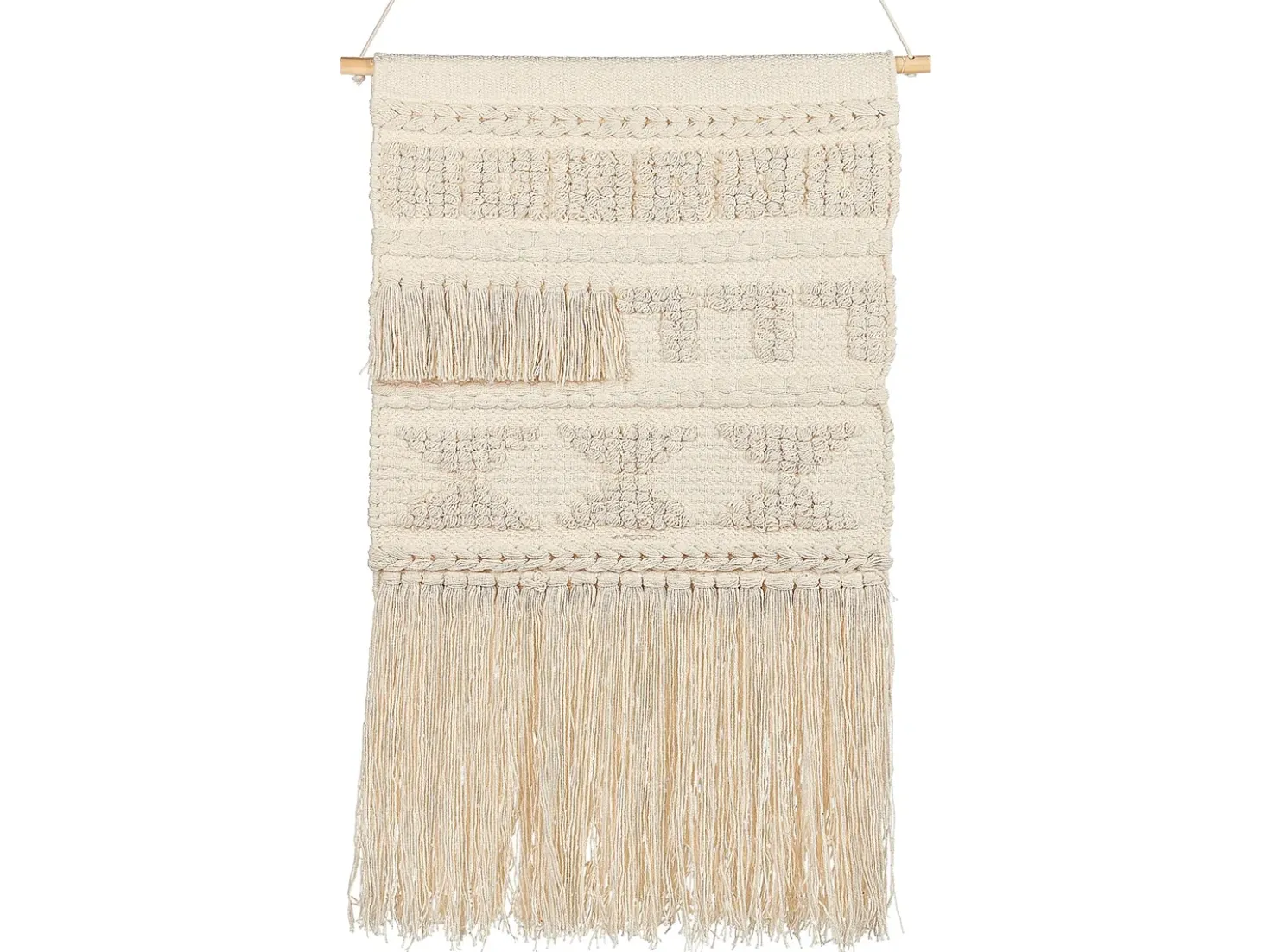 Decorazione da parete in tessuto KAMOKE Cotone 103 cm Beige