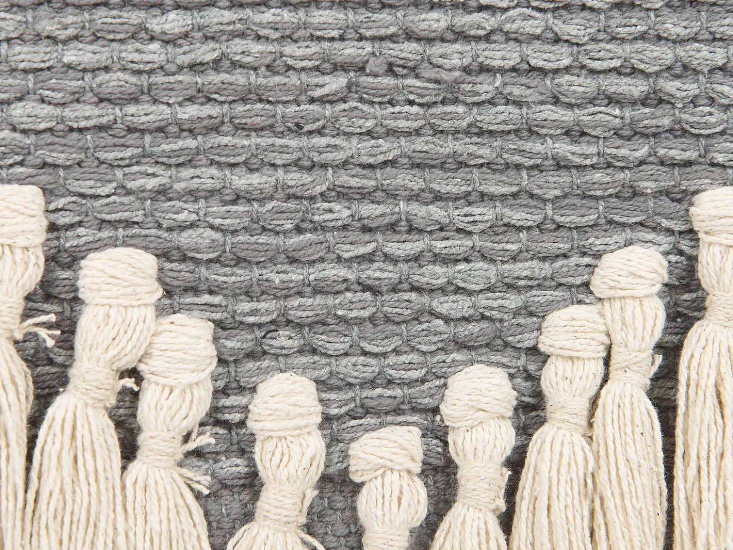 Decorazione da parete in tessuto MAHRI Cotone 106 cm Grigio