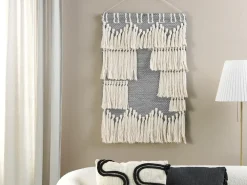 Decorazione da parete in tessuto MAHRI Cotone 106 cm Grigio