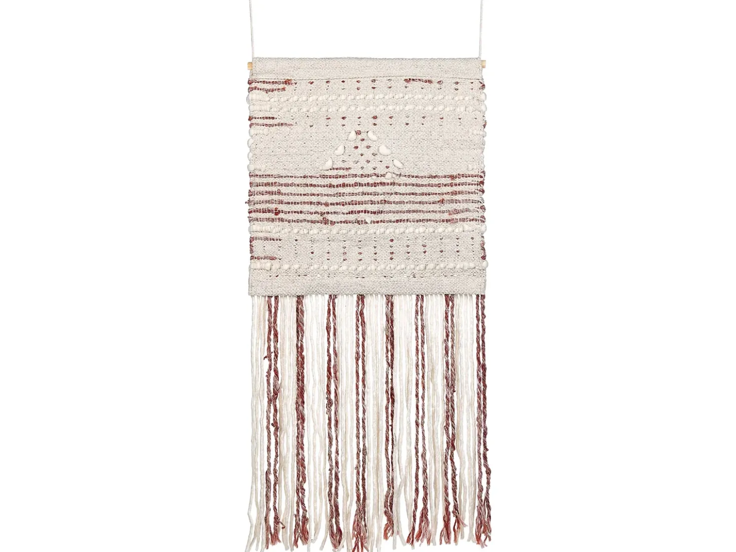 Decorazione da parete in tessuto SAIF Lana 90 cm Rosso