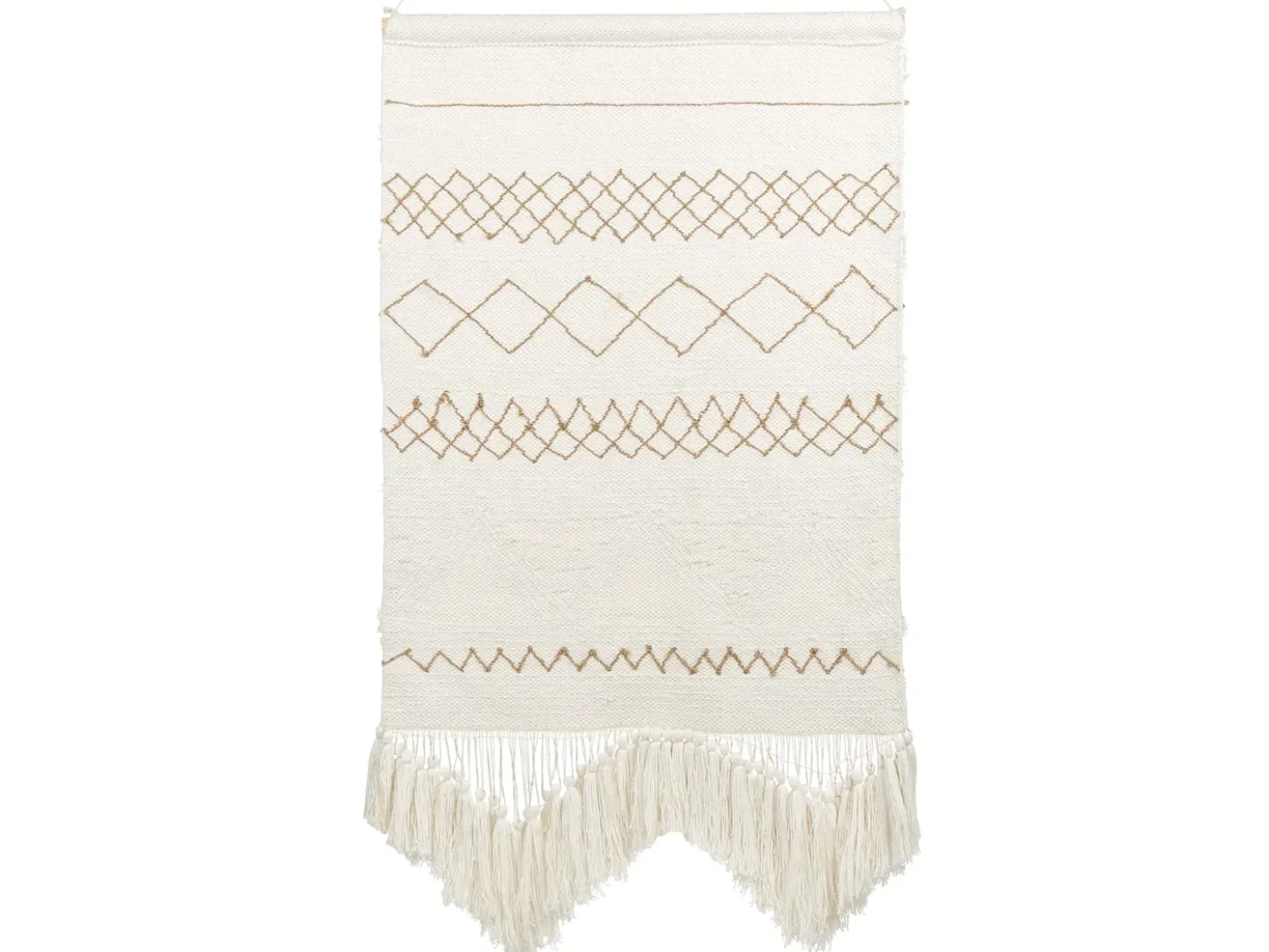 Decorazione da parete in tessuto BAZDAN Cotone 107 cm Beige