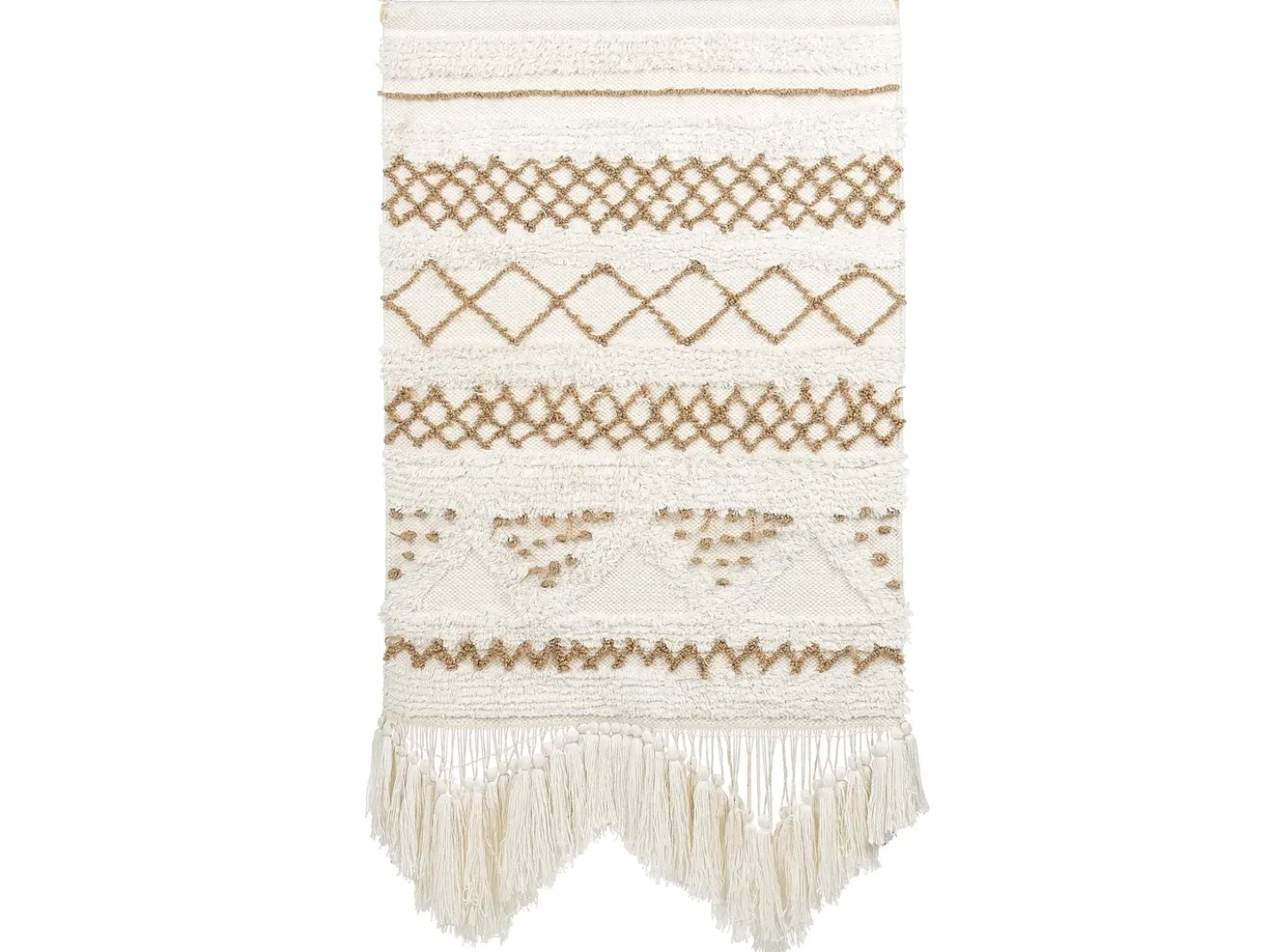 Decorazione da parete in tessuto BAZDAN Cotone 107 cm Beige