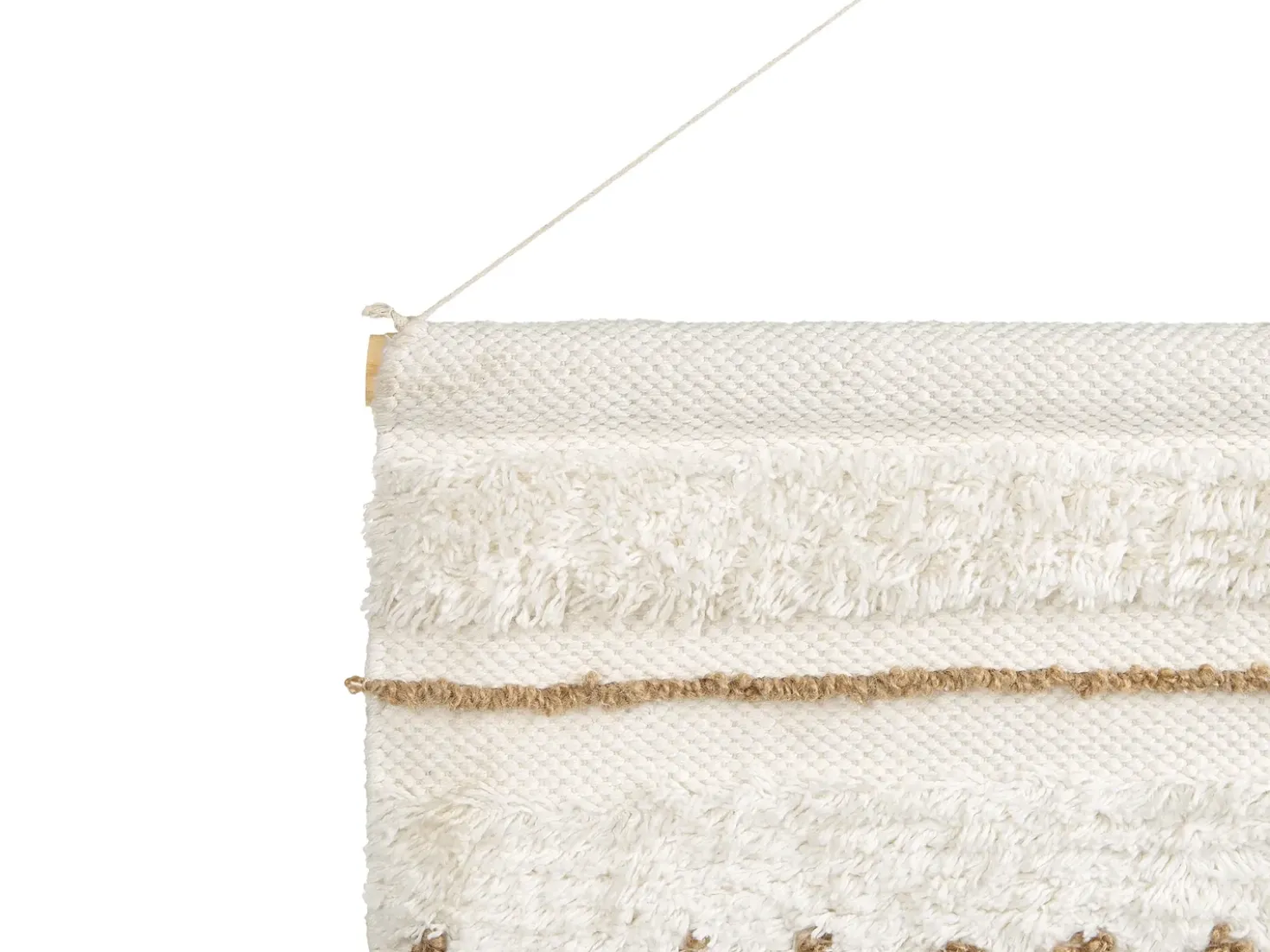 Decorazione da parete in tessuto BAZDAN Cotone 107 cm Beige