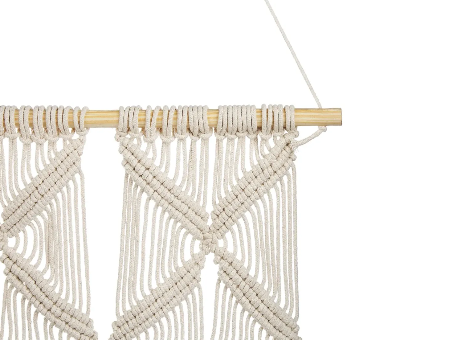 Decorazione da parete in tessuto KALADY Cotone 141 cm Beige