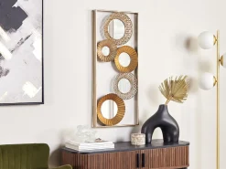Decorazione da parete MAICOBA Metallo 90 cm Oro