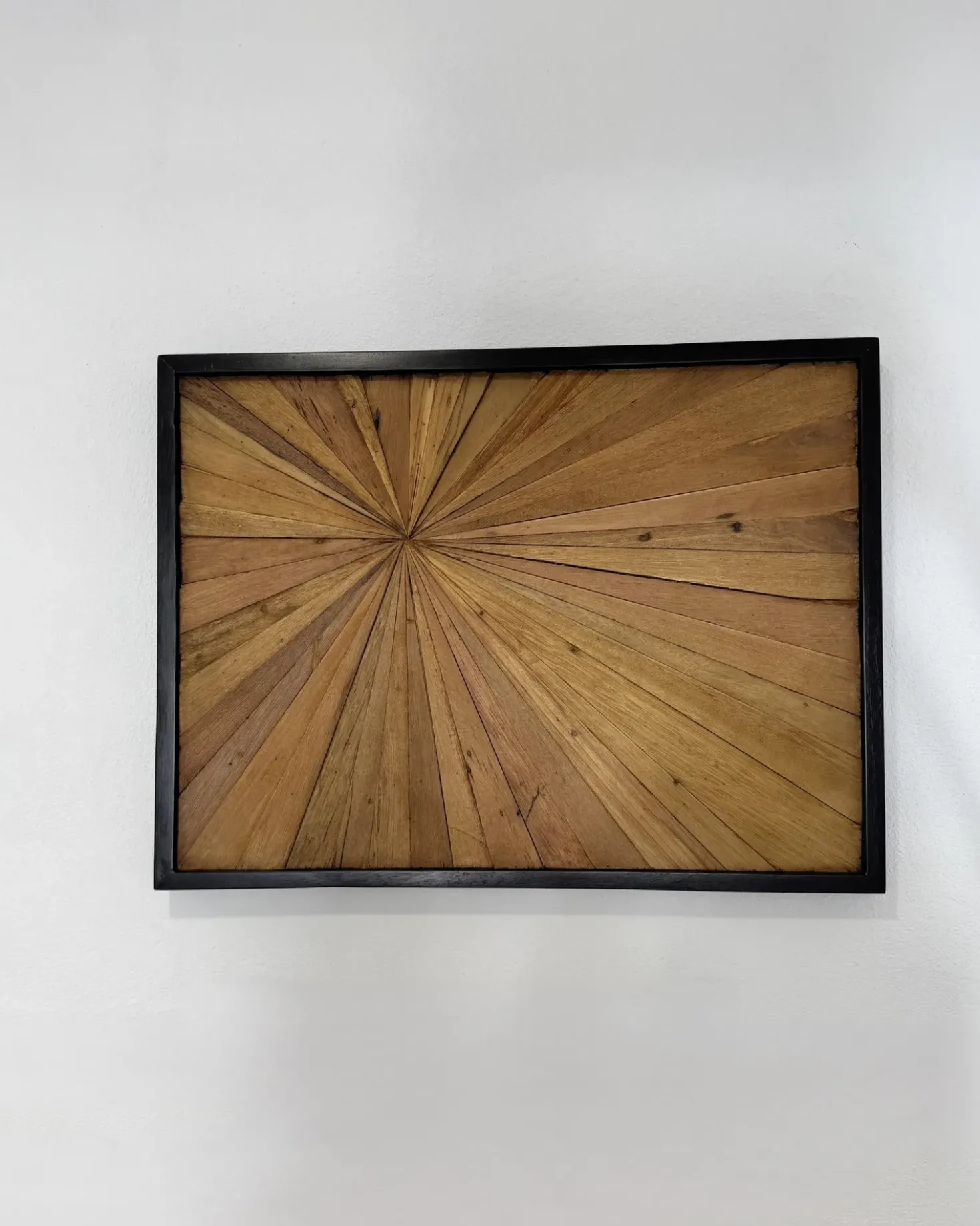 Decorazione da parete MERIDA Legno di teak 60 cm Marrone