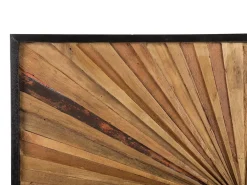 Decorazione da parete MERIDA Legno di teak 60 cm Marrone