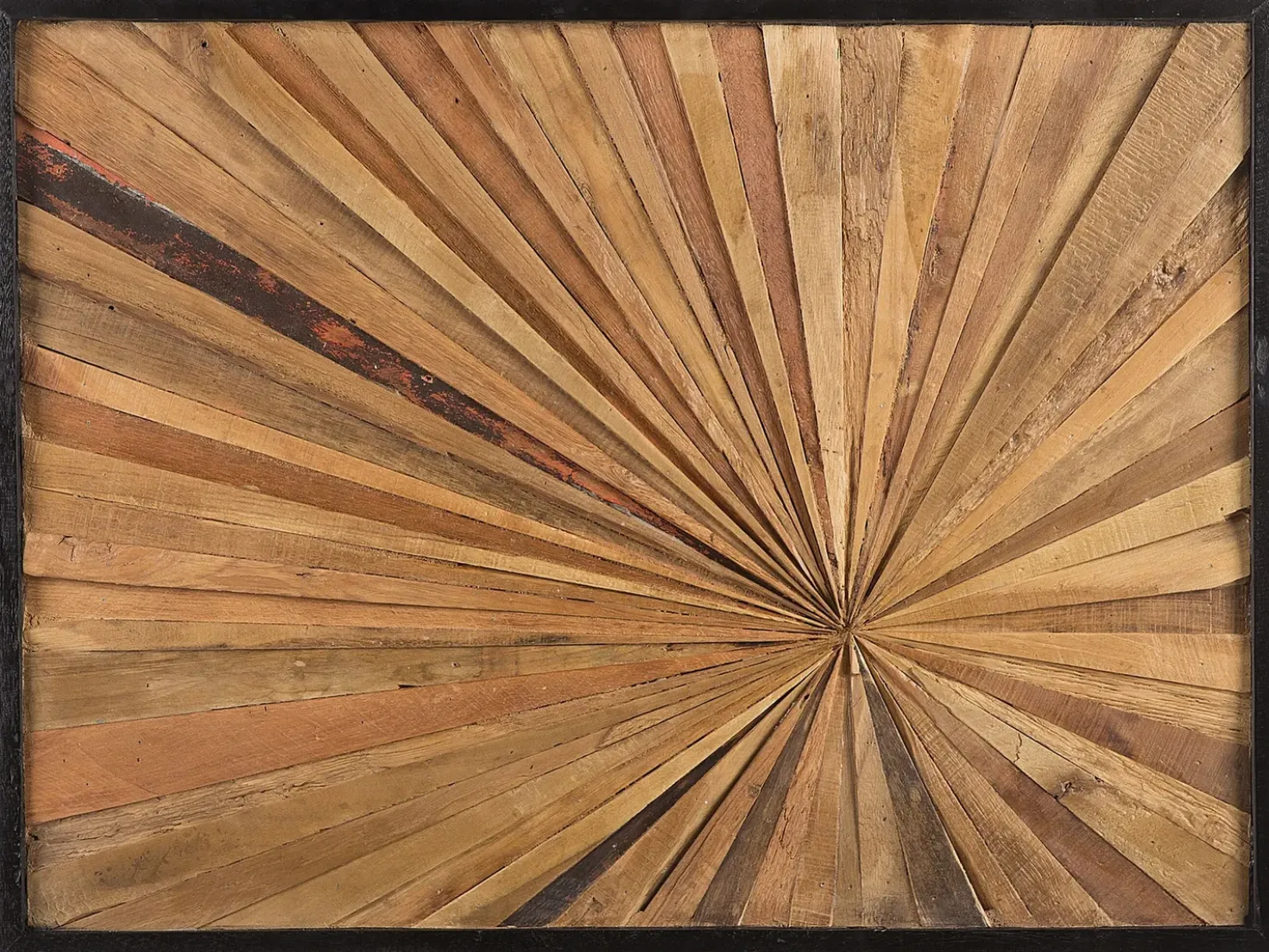 Decorazione da parete MERIDA Legno di teak 60 cm Marrone