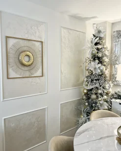 Decorazione da parete MERCURY Metallo 50 cm Oro
