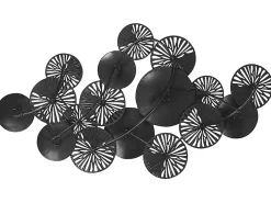 Decorazione da parete OSMIUM Metallo 50 cm Argento