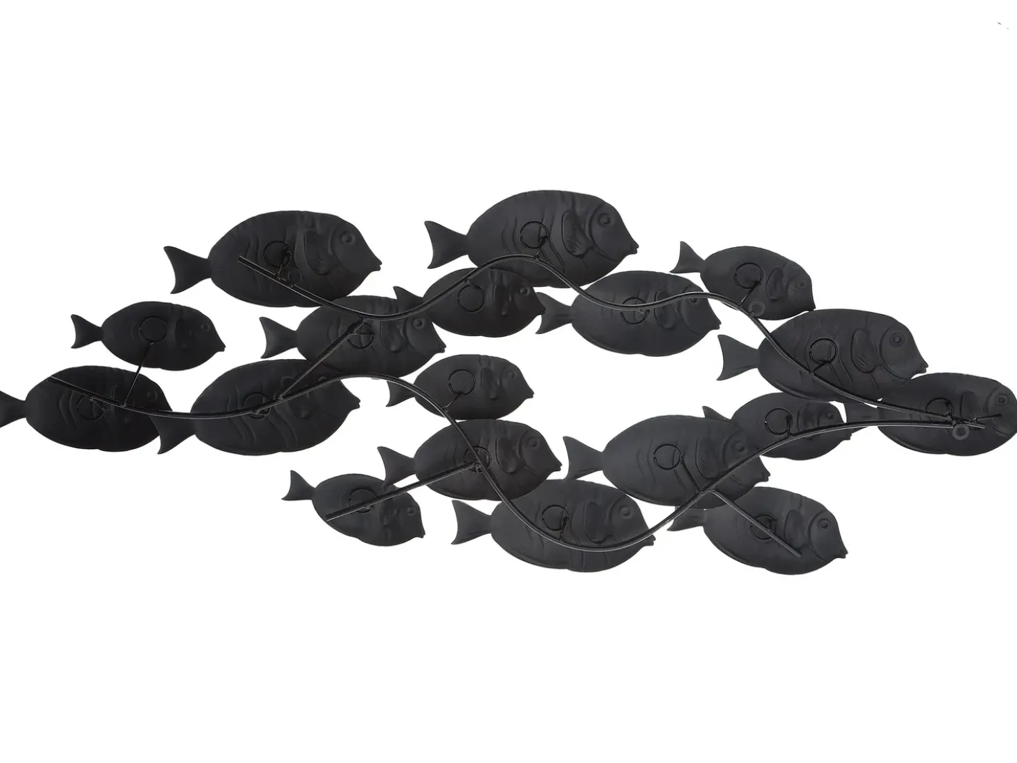 Decorazione da parete Pesce FERMIUM Metallo 47 cm Multicolore