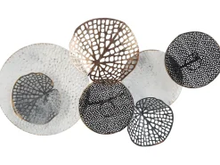 Decorazione da parete RHODIUM Metallo 40 cm Multicolore