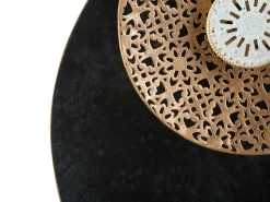 Decorazione da parete RUBIDIUM Metallo 49 cm Nero