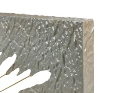 Decorazione da parete SKERRIES Metallo 45 cm Grigio