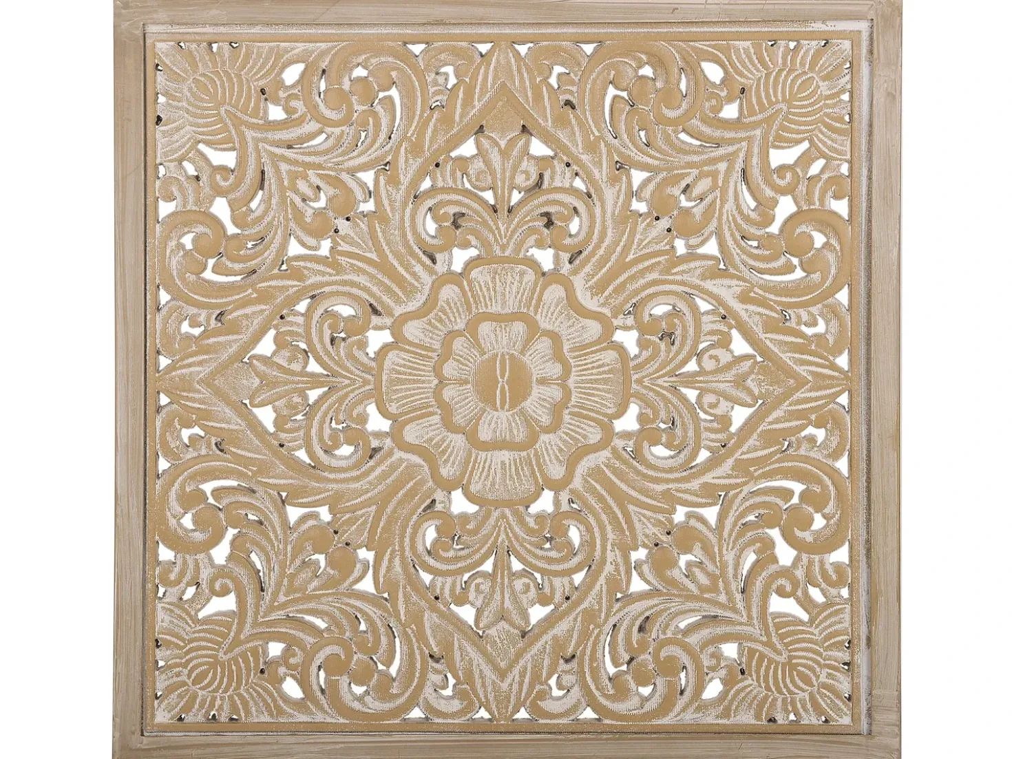 Decorazione da parete YONORA 60 cm Bianco