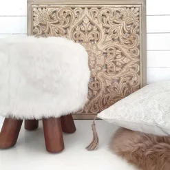 Decorazione da parete YONORA 60 cm Bianco