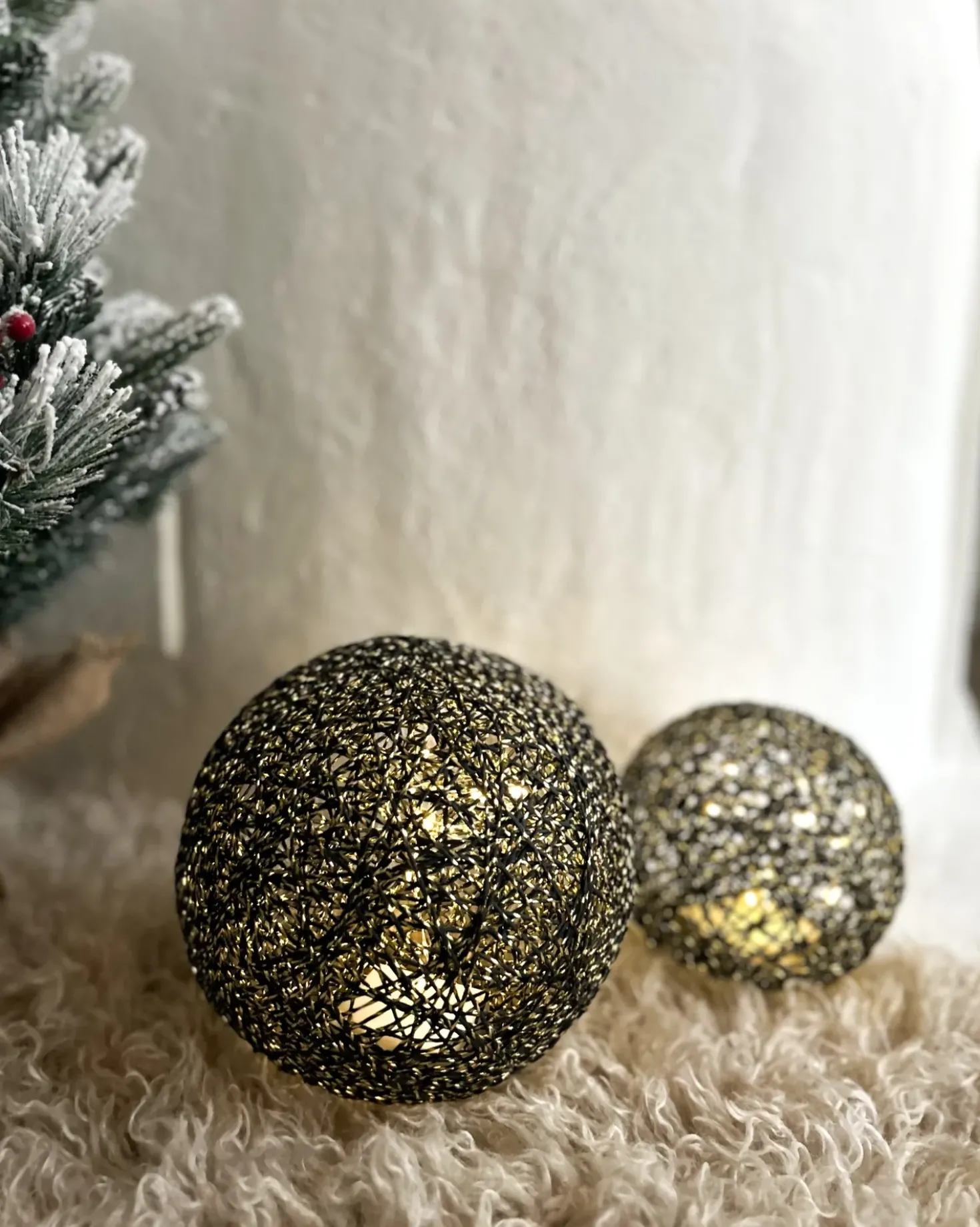Decorazione natalizia BOLMEN Palla di Natale 15/20 cm Nero
