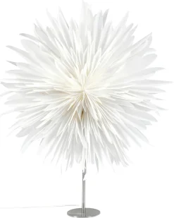 Decorazione natalizia Lampada da tavolo SATOPANTH Stella 70 cm Bianco