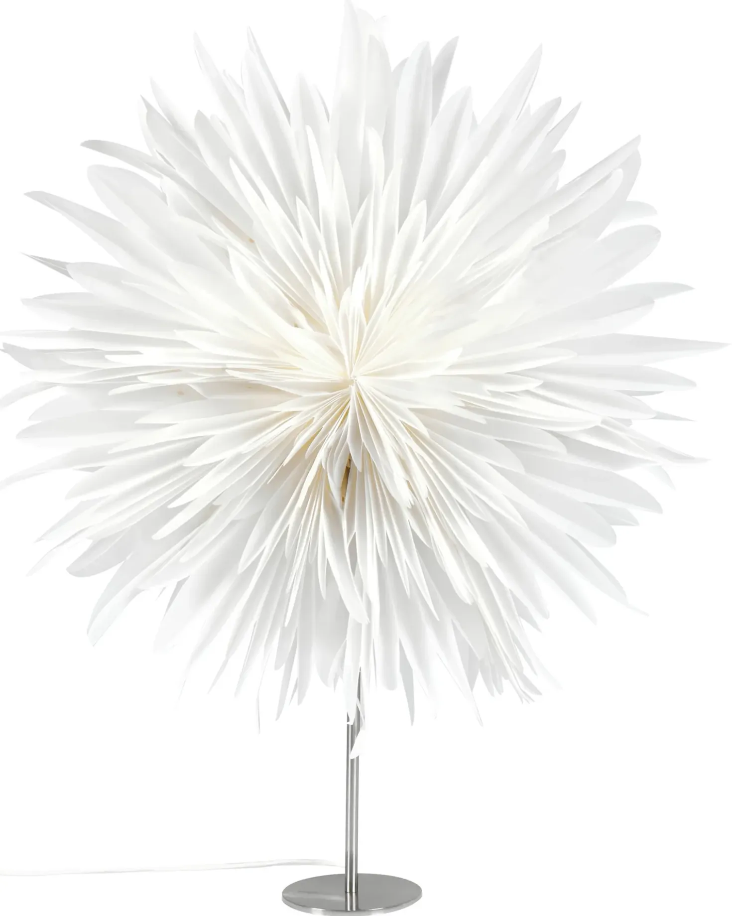Decorazione natalizia Lampada da tavolo SATOPANTH Stella 70 cm Bianco