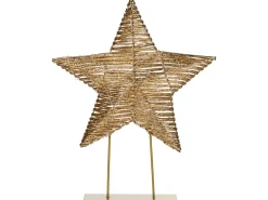 Decorazione natalizia LED FARUP Stella 51 cm Oro