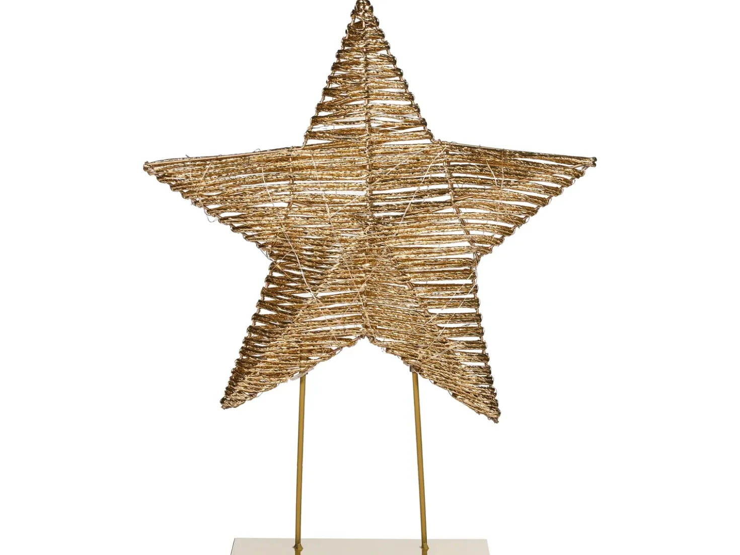 Decorazione natalizia LED FARUP Stella 51 cm Oro