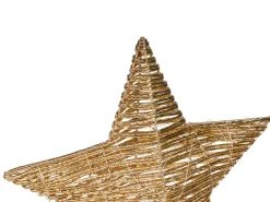 Decorazione natalizia LED FARUP Stella 51 cm Oro