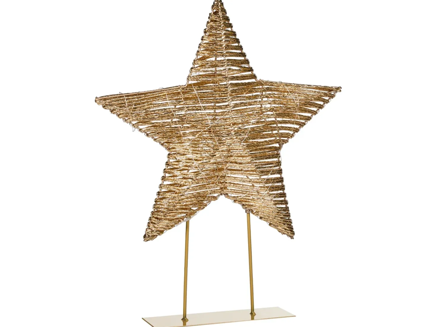 Decorazione natalizia LED FARUP Stella 51 cm Oro