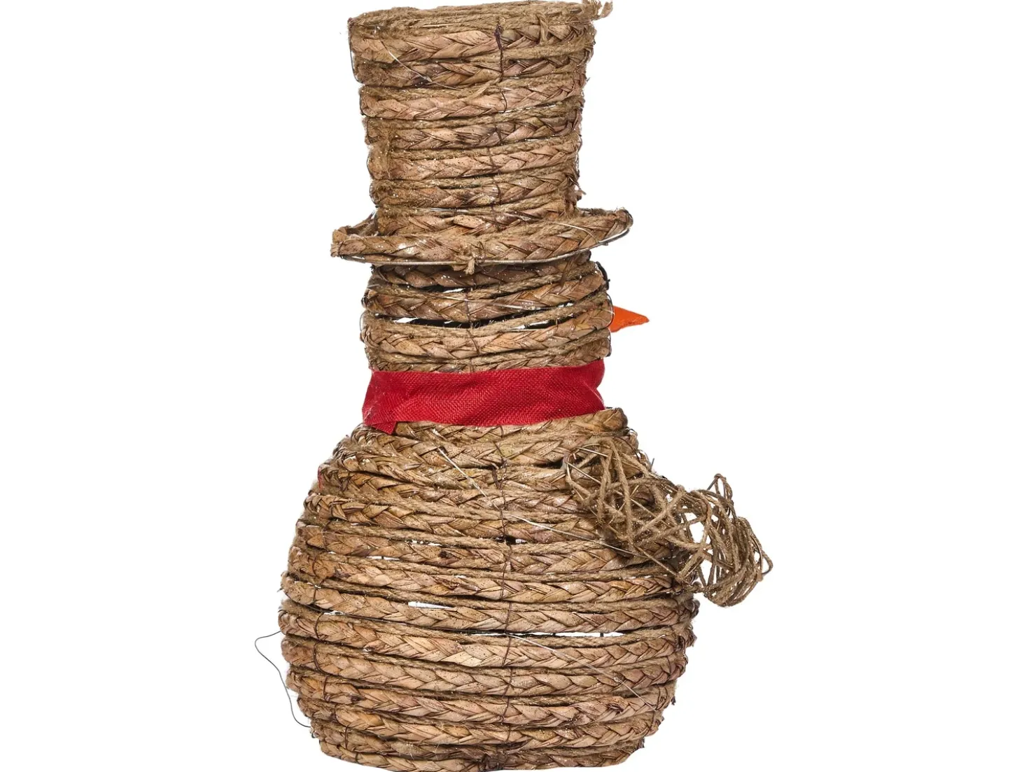 Decorazione natalizia LED OLAFSVIK Pupazzo di neve 52 cm Naturale