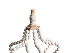 Decorazione natalizia LED PATARI Stella 42 cm Marrone chiaro