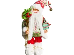 Decorazione natalizia MOSVATN Babbo Natale 37 cm Rosso/Verde