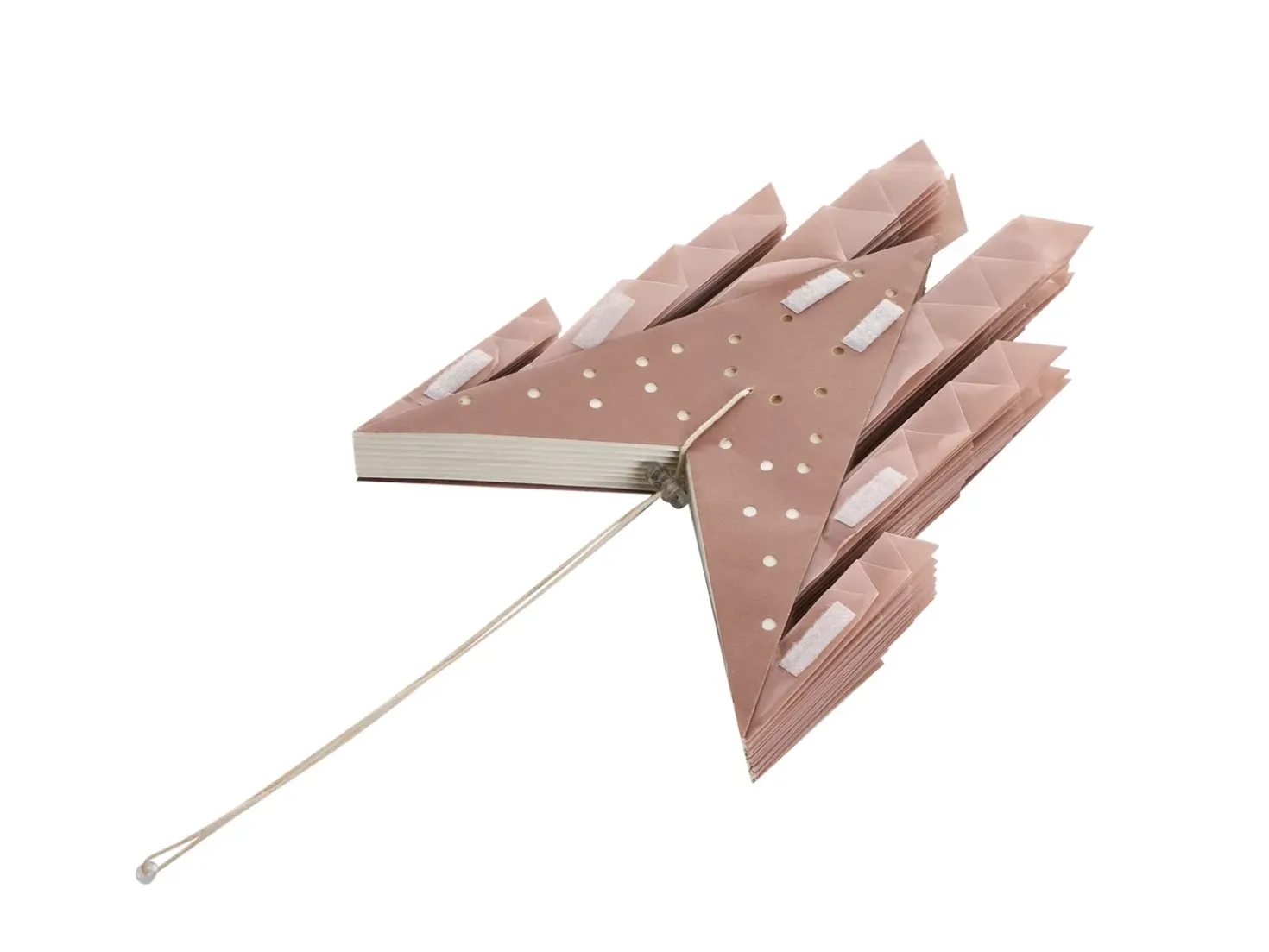 Decorazione natalizia OSTERAN Stella 59 cm Rosa