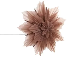 Decorazione natalizia OSTERAN Stella 59 cm Rosa
