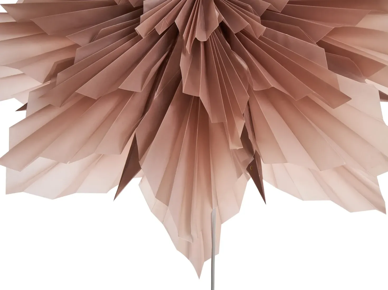 Decorazione natalizia OSTERAN Stella 59 cm Rosa