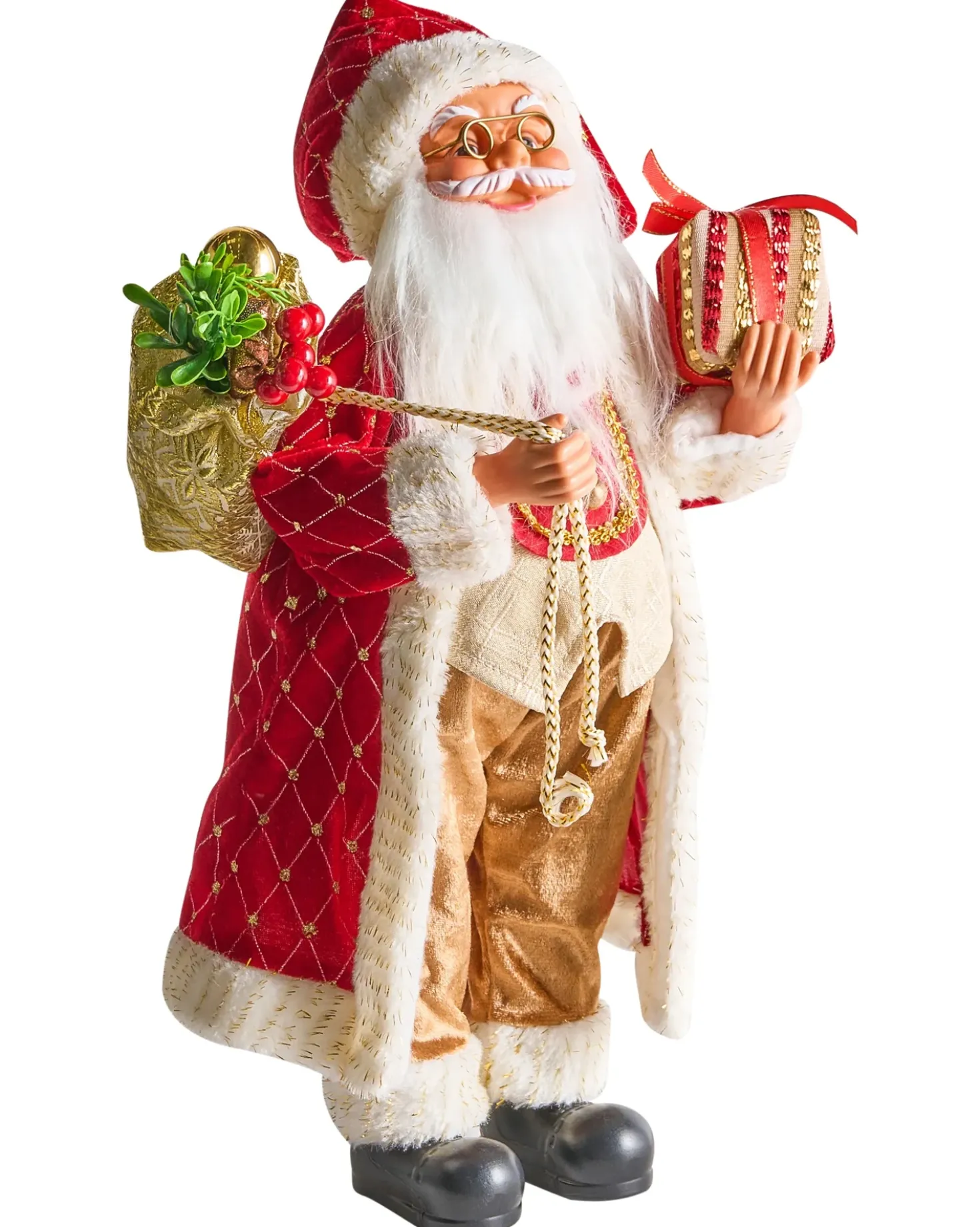 Decorazione natalizia RAMVATN Babbo Natale 44 cm Rosso