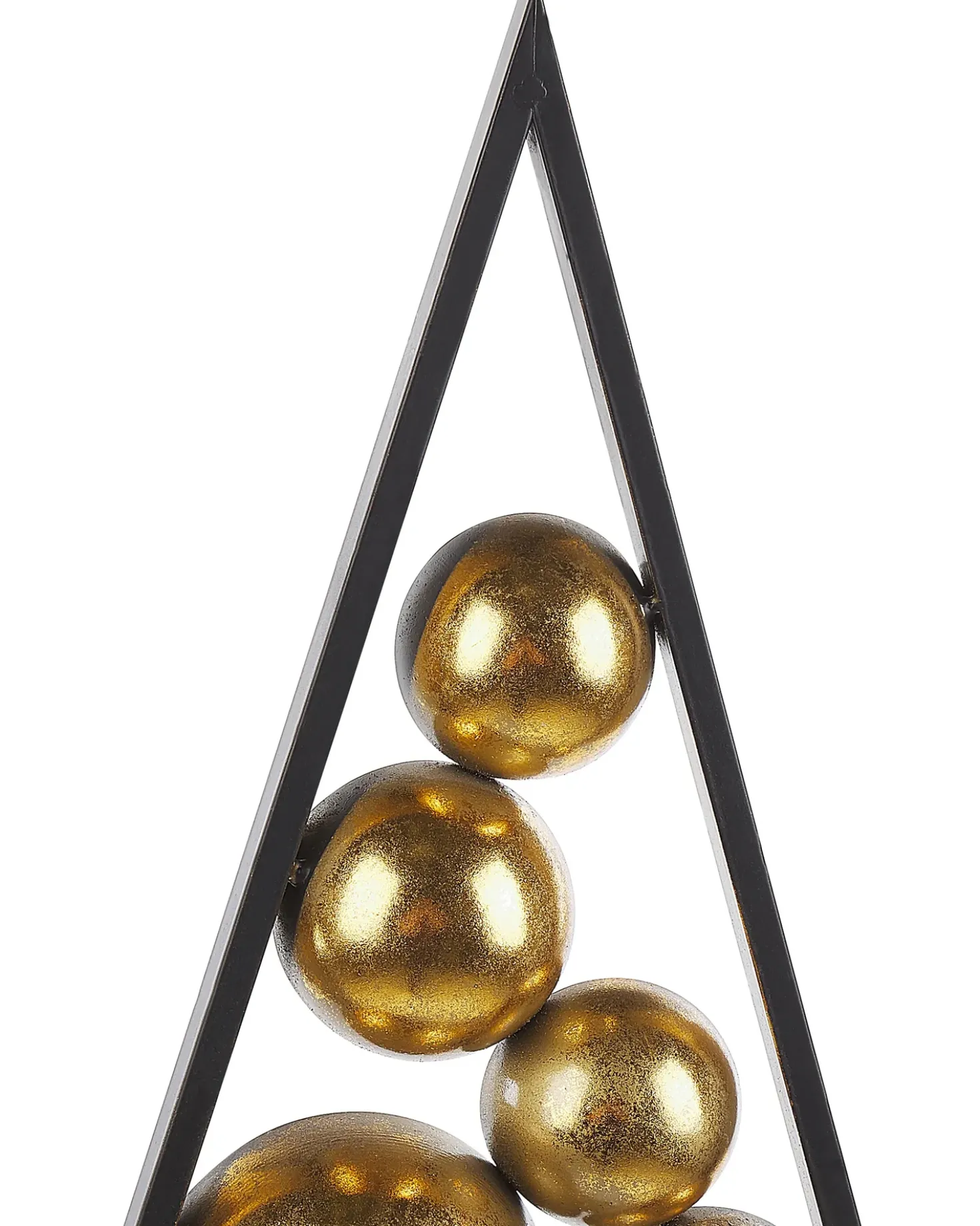 Decorazione natalizia RANUA Albero di Natale 65 cm Oro
