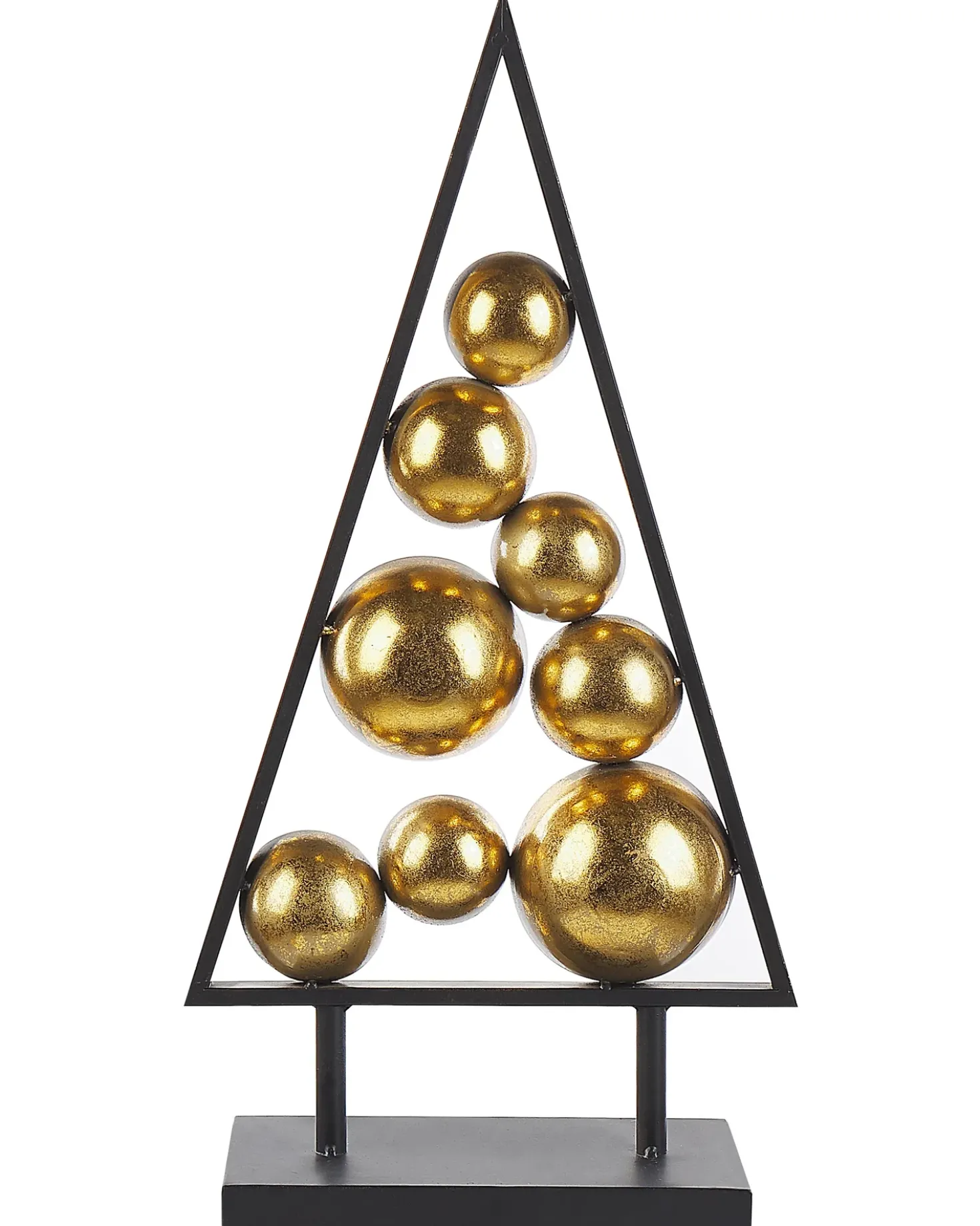 Decorazione natalizia RANUA Albero di Natale 65 cm Oro