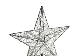 Decorazione per esterni LED SANNAN Stella 110 cm Nero