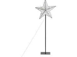 Decorazione per esterni LED SANNAN Stella 110 cm Nero