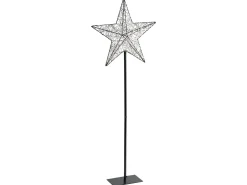 Decorazione per esterni LED SANNAN Stella 110 cm Nero