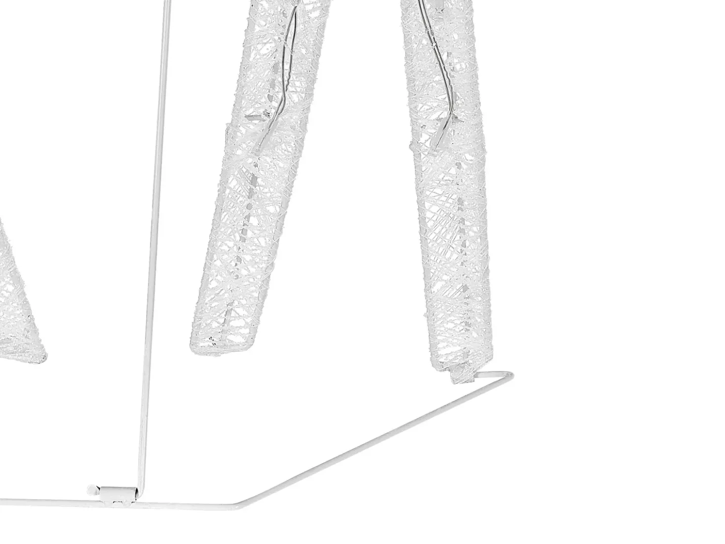 Decorazione per esterni LED ANGELI Renna 92/85/49 cm Bianco