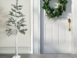 Decorazione per esterni LED ALBIONI Albero 180 cm Bianco
