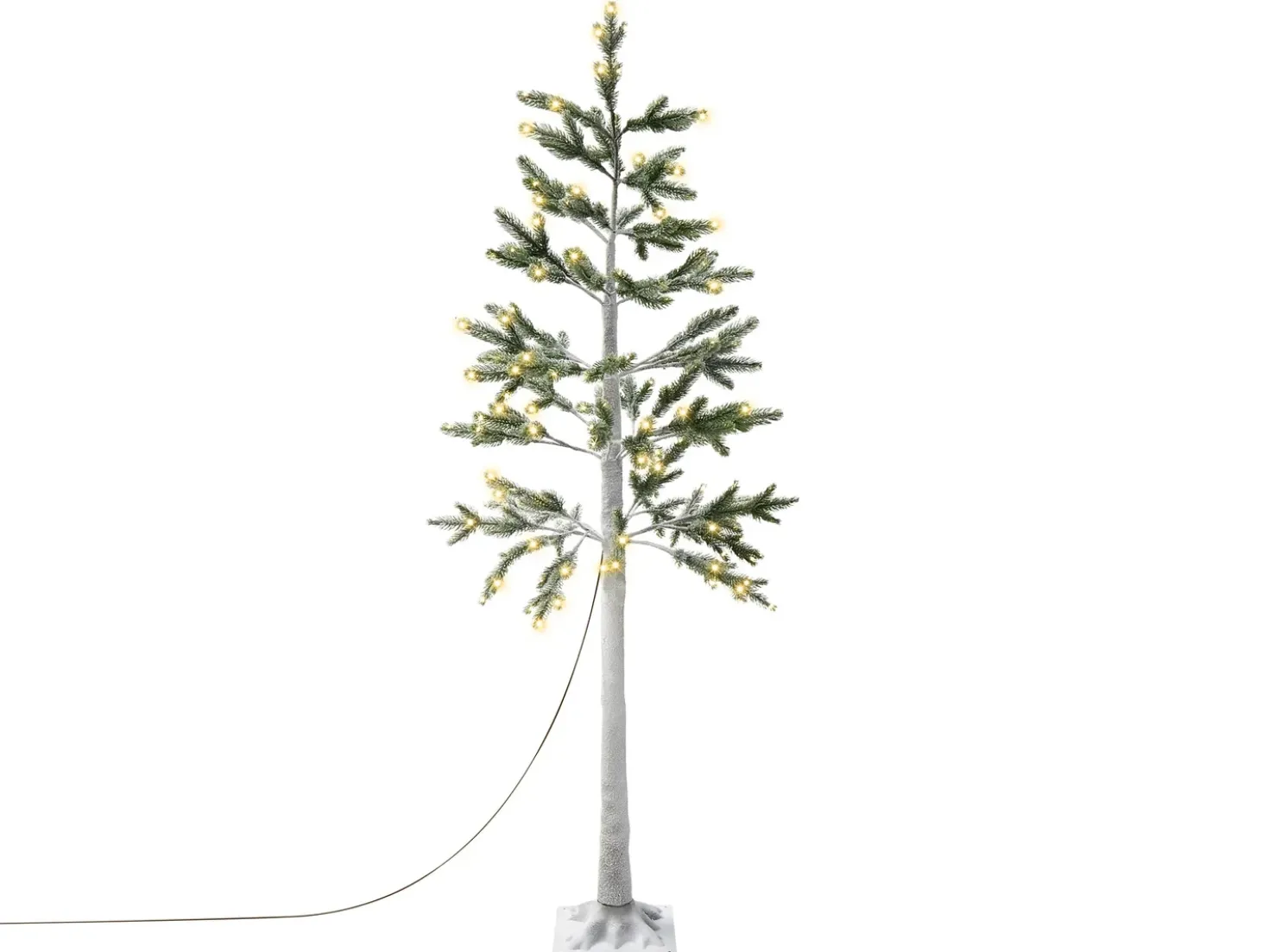 Decorazione per esterni LED ALBIONI Albero 180 cm Bianco