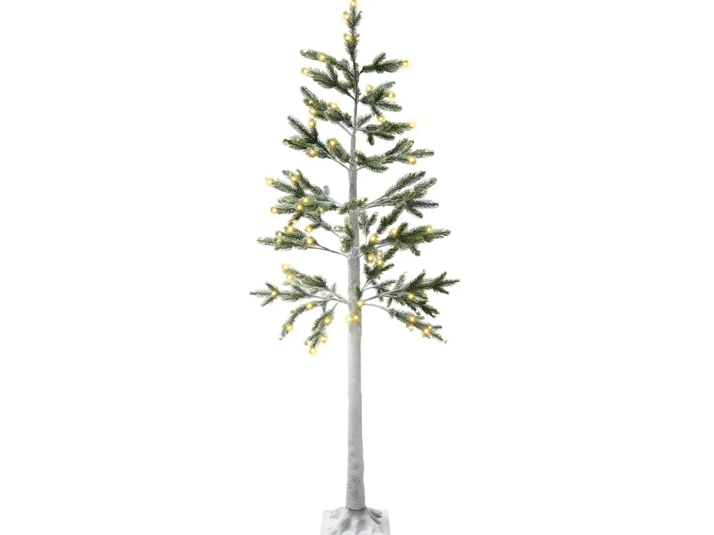 Decorazione per esterni LED ALBIONI Albero 180 cm Bianco