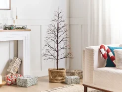 Decorazione per esterni LED LONKARI Albero 150 cm Marrone