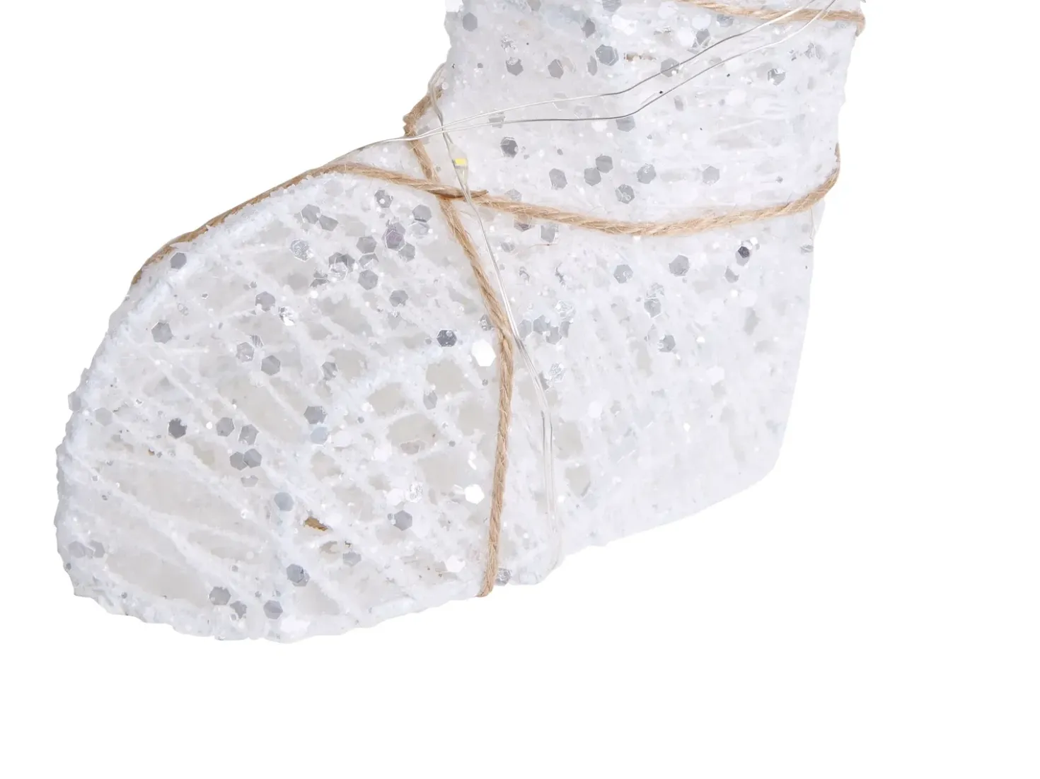 Decorazione per esterni LED SIVULA Orso 34 cm Bianco