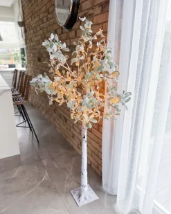 Decorazione per esterni LED MELAKKO Albero 150 cm Verde