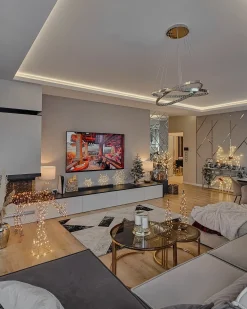 Decorazione per esterni LED NARUSKA Renna 70 cm Nero